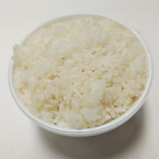 Steamed White Rice.