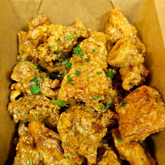 BONELESS Honey Butter Chicken.