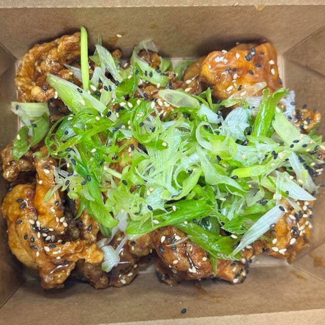 BONELESS Soy Garlic Fried Chicken.